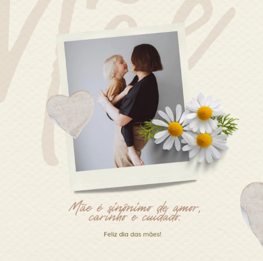 Quadro Mãe é Sinônimo de Amor