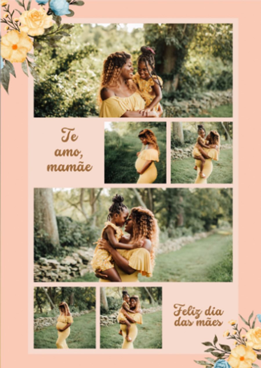 Quadro Te Amo, Mamãe
